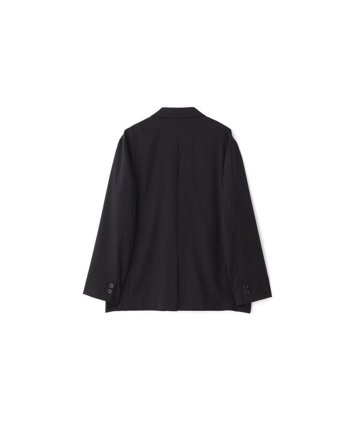 マーガレットハウエル濃紺テーラードジャケット ウール素材 MARGARET HOWELL（マーガレットハウエル）の「SUMMER WOOL
