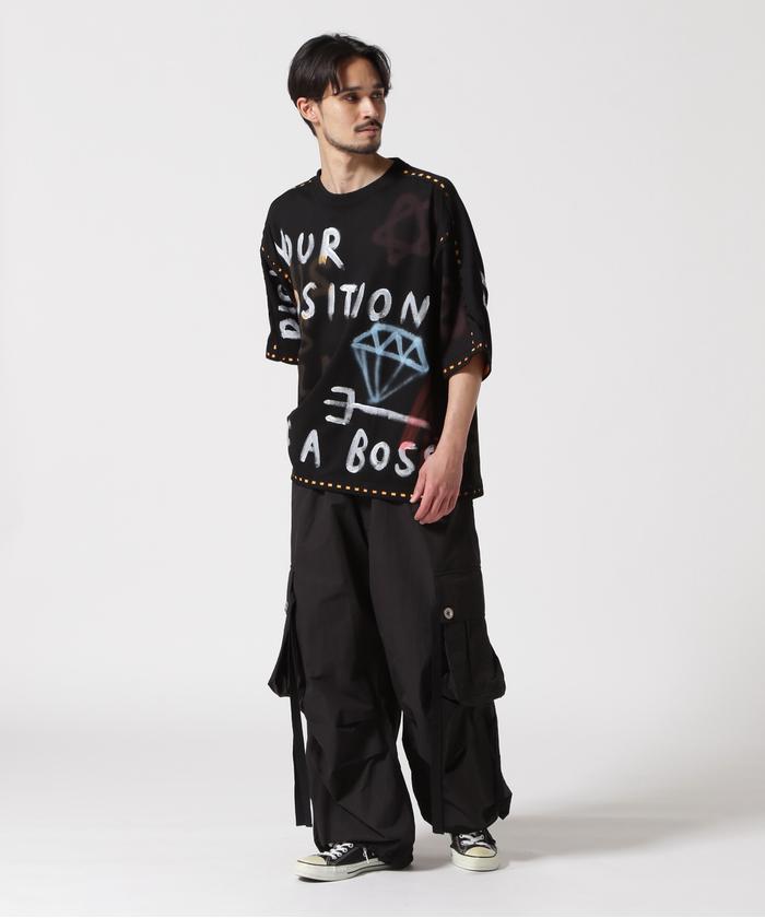 セール 30%OFF】amok×Guernika/アモク×ゲルニカ/ペイントTシャツ