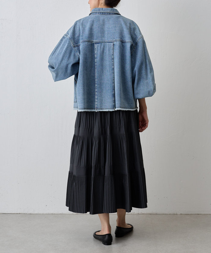 BEARDSLEY｜《FRIPIER》袖パフGジャン | Rakuten Fashion(楽天