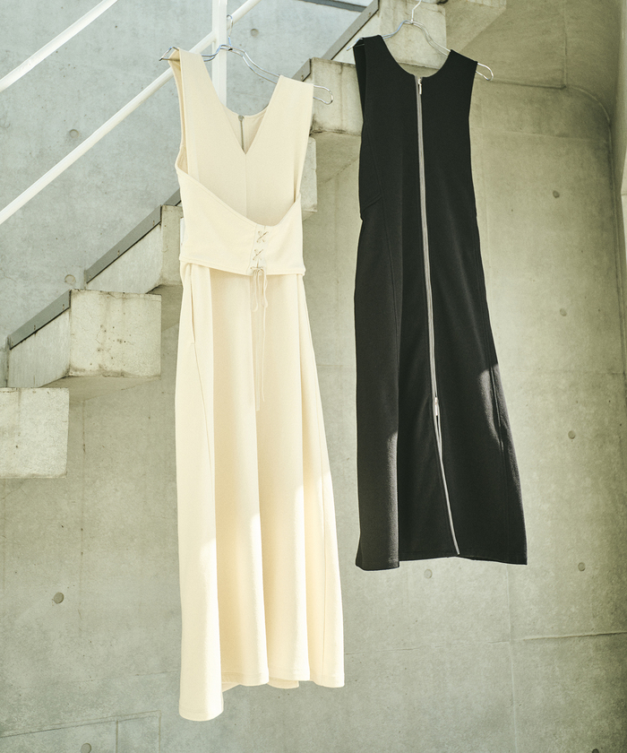 セール 50%OFF】【WEB限定・サステナブル】2WAYジップジレ
