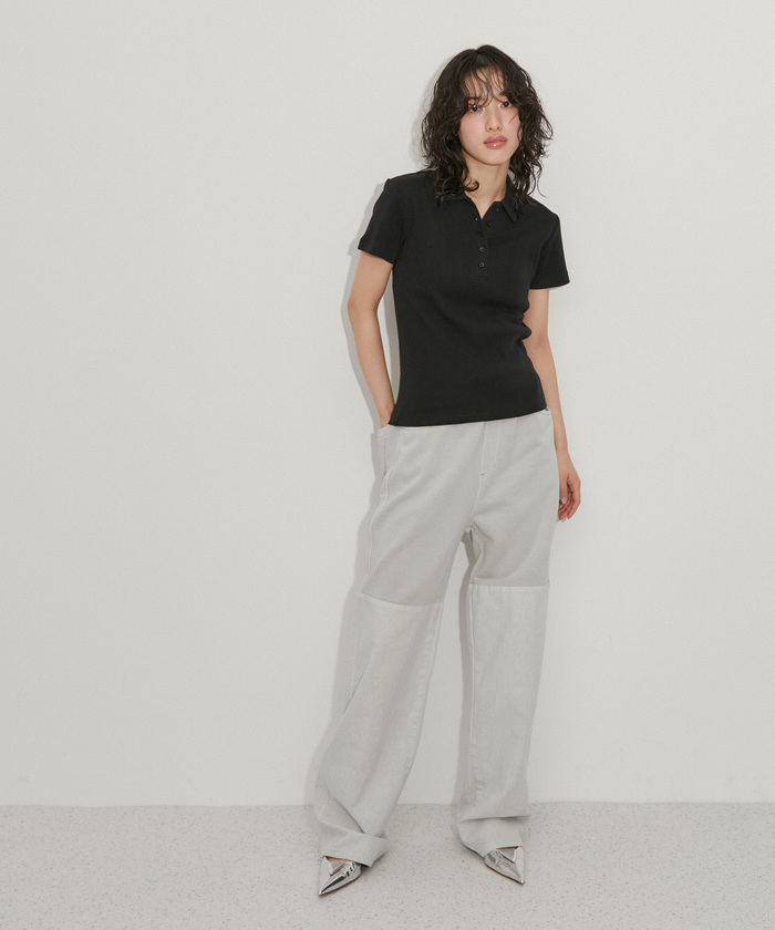 Miller for ADAM ET ROPE'】Polo Tee(505985419) | アダム エ