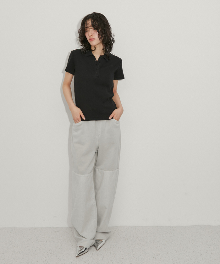 Miller for ADAM ET ROPE Polo Tee セットアップ Miller for ADAM ET ROPE'】別注POLOTEE（Tシャツ/カットソー