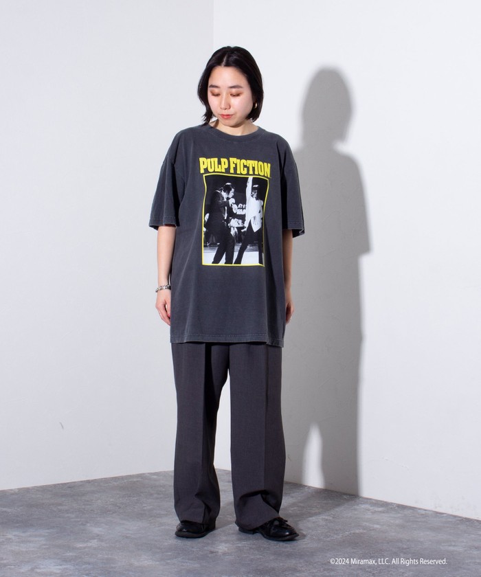 新柄追加】【GOOD ROCK SPEED】PLUP FICTION ピグメントTシャツ