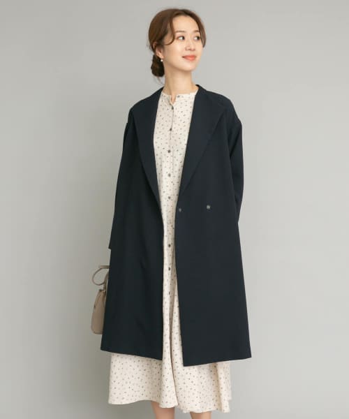 URBAN RESEARCH DOORS｜ダブルクロスガウンコート | Rakuten
