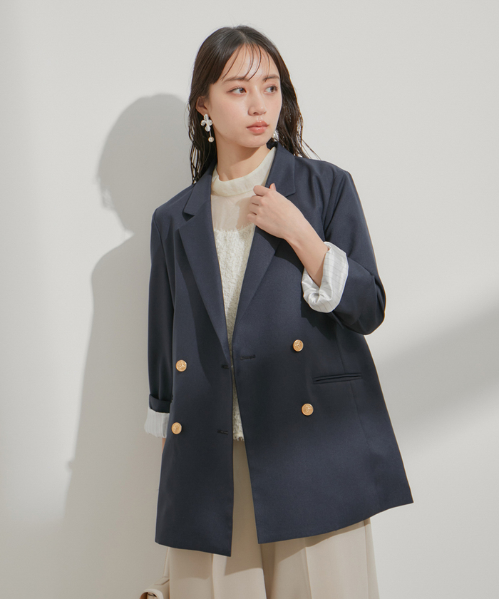 セール 30%OFF】【セットアップ対応】ダブルテーラード