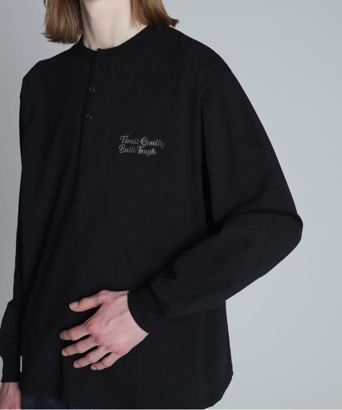 HENLEY EMB. FINEST QUALITY BUILD  TOUGH／ヘンリーネック ロン ショット Schott HENLEY EMB. FINEST QUALITY BUILD TOUGH