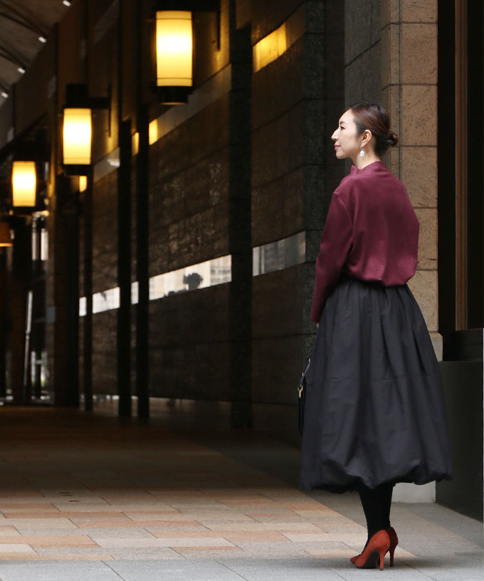 ヴィオ Vieo 最愛の黒大人が輝くバルーンスカート(505984202 ヴィオ Vieo 最愛の黒大人が輝くバルーンスカート(505984202