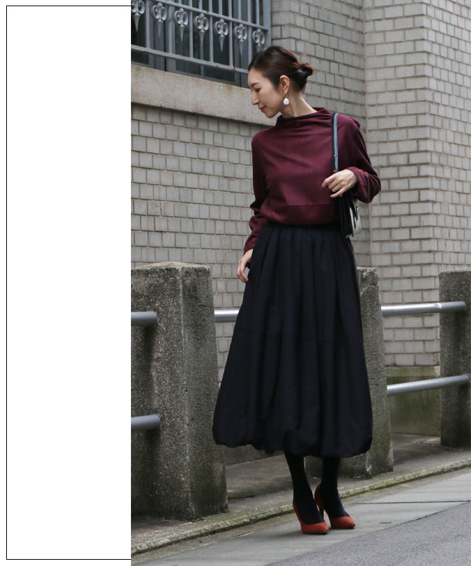 ヴィオ Vieo 最愛の黒大人が輝くバルーンスカート(505984202 ヴィオ Vieo 最愛の黒大人が輝くバルーンスカート(505984202