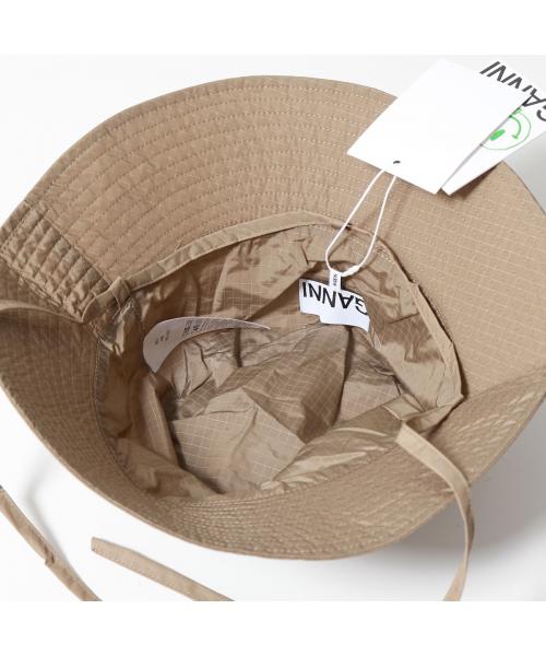 Ganni ベレー帽　 Petrified oak ベージュ Ganni ベレー帽 Petrified oak ベージュ Ganni ベレー帽