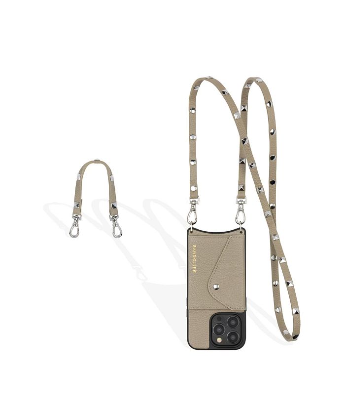 【未使用】BANDOLIER スマートフォン用レザーストラップ バンドレット バンドリヤー BANDOLIER BANDOLIER バンドリヤー iPhone 15