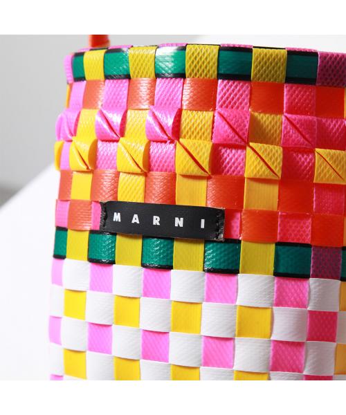 セール】MARNI KIDS バスケットバッグ M00332 M00IW ウーブン ...