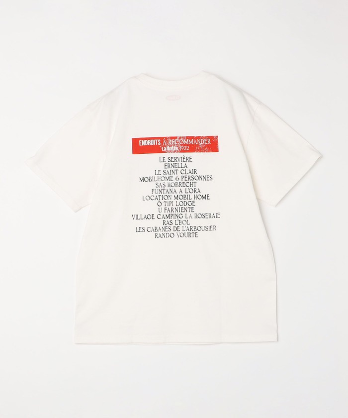 セール 40%OFF】【SHIPS any別注】La Hutte: ワンポイント ロゴ