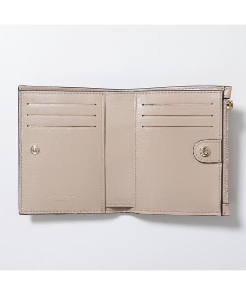 【★日本未入荷★】 Salvatore Ferragamo ☆ ウォレット FERRAGAMO フェラガモ 長財布 二つ折り小銭入れ付き メンズ