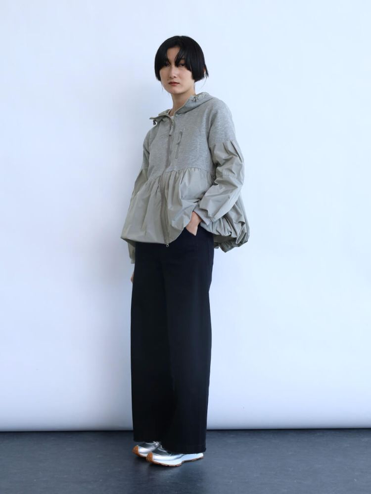 ラシュッド LASUD タックデザインバルーンパーカー(505988718