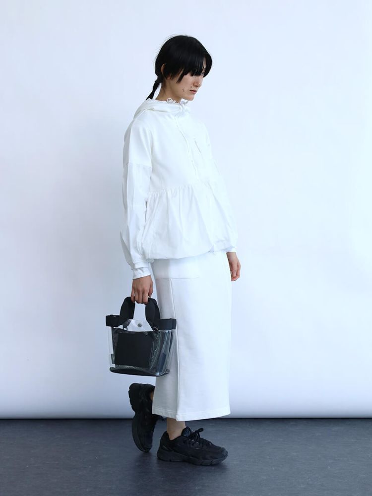 ラシュッド LASUD タックデザインバルーンパーカー(505988718