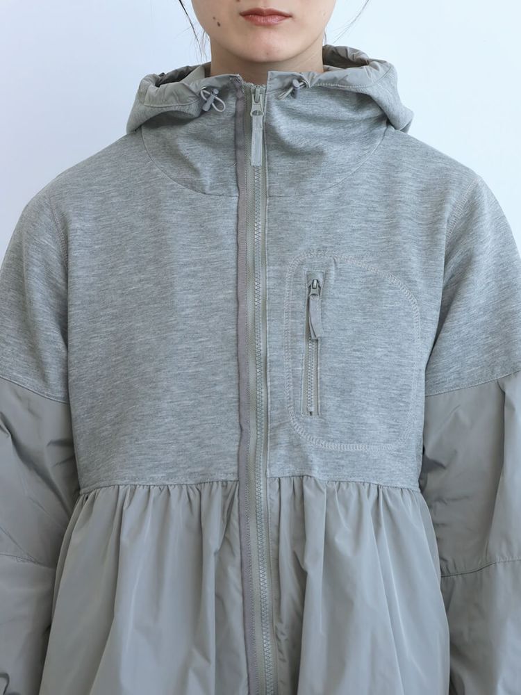 ラシュッド　タックデザインバルーンパーカー ラシュッド LASUD タックデザインバルーンパーカー(505988718