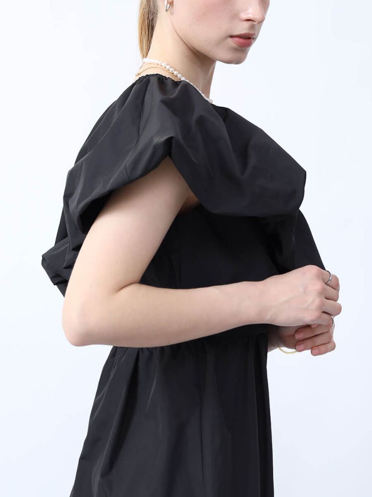 アーガ Aga Aga Black ショルダーショールオールインワン
