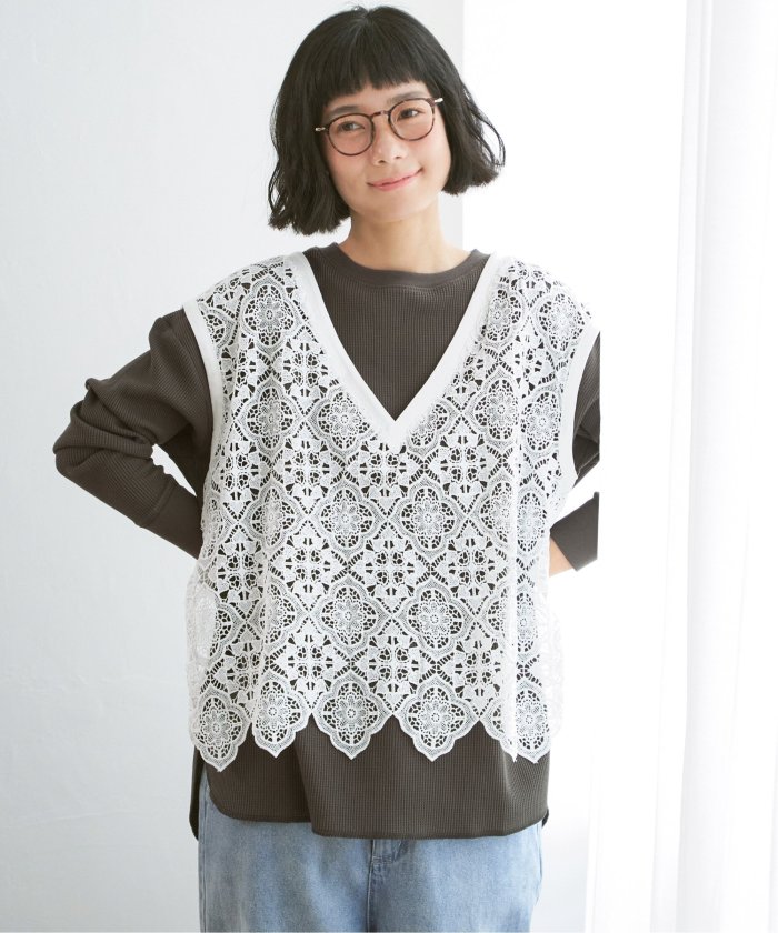 セール20%OFF】レースベスト(505836686) | エルビーシー(LBC