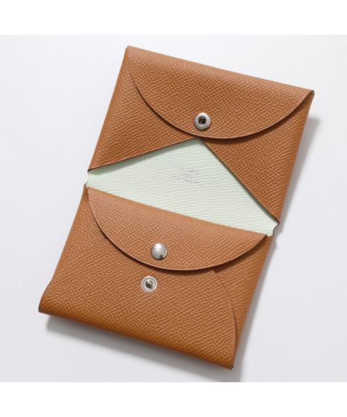 ◆超希少カラー◆HERMES カルヴィデュオ ヴェルソ Calvi Duo HERMES コインケース CALVI DUO カルヴィ デュオ ヴェルソ