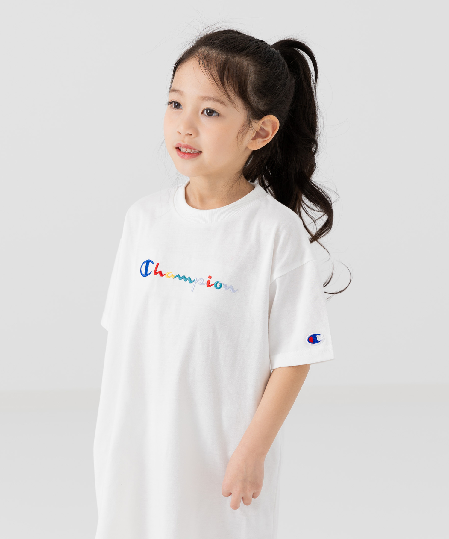 チャンピオン Champion 〈チャンピオン〉カラフルロゴワンピース