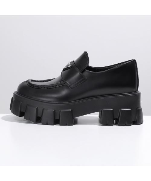 PRADA ローファー モノリス 1D649M B4L ブラッシュドレザー PRADA ローファー モノリス 1D649M B4L ブラッシュドレザー