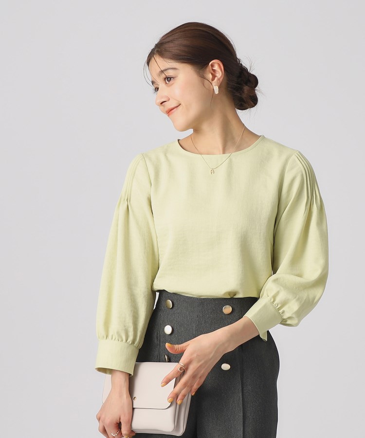 セール 20%OFF】【無理せずキレイ/セットアップ可】お袖タック