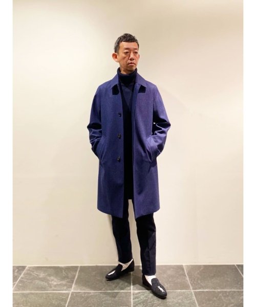 DUNFORD】【Loro Piana/ロロ・ピアーナ】ウールツイルステンカラー 