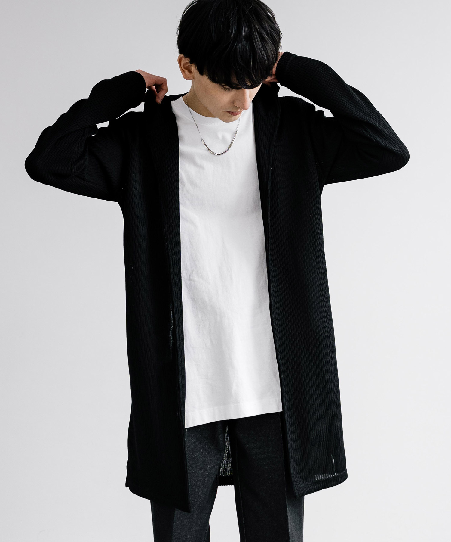 ロッキーモンロー Rocky Monroe カーディガン ニット ロング丈