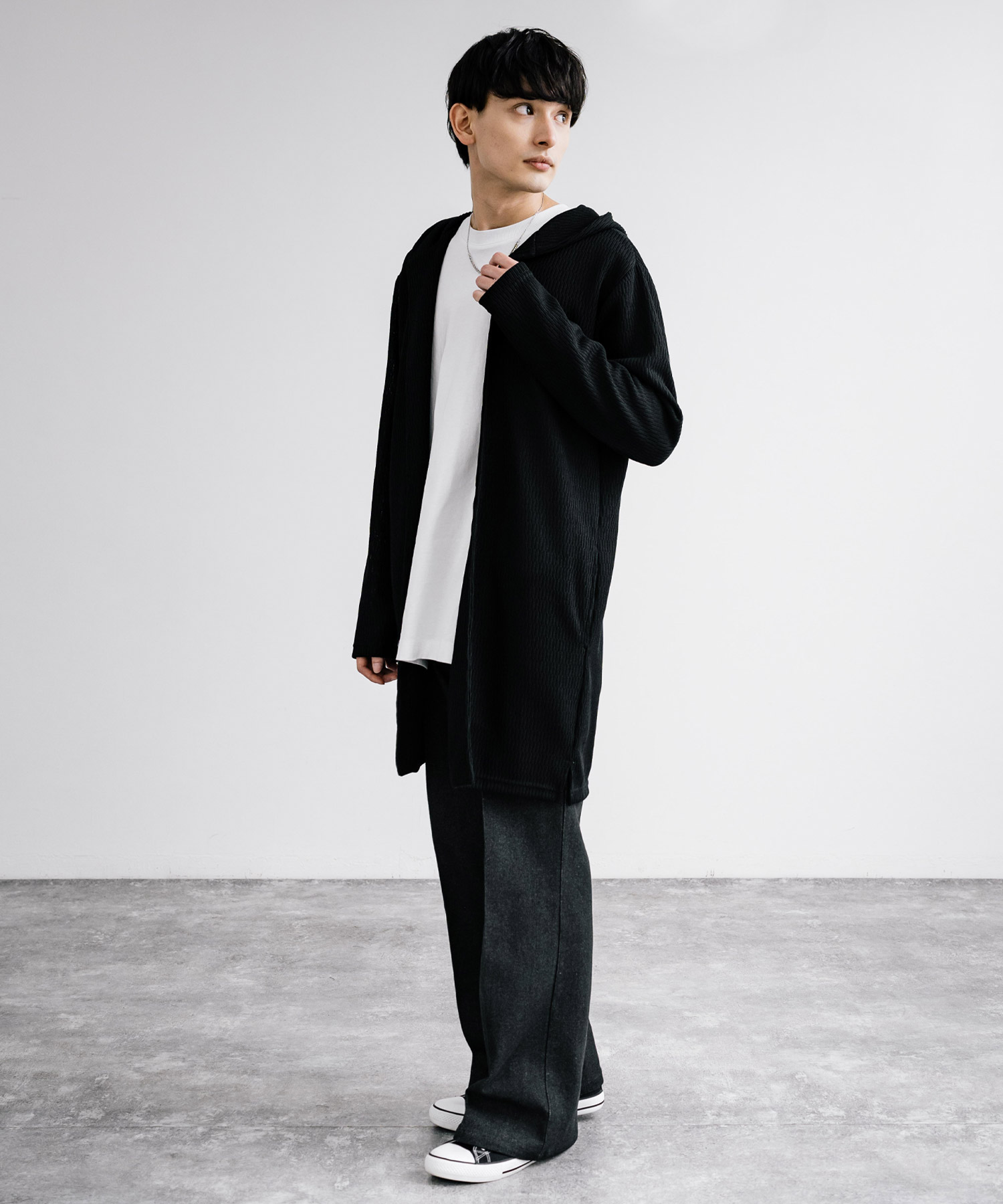 ロッキーモンロー Rocky Monroe カーディガン ニット ロング丈 ロッキーモンロー Rocky Monroe カーディガン ニット ロング丈
