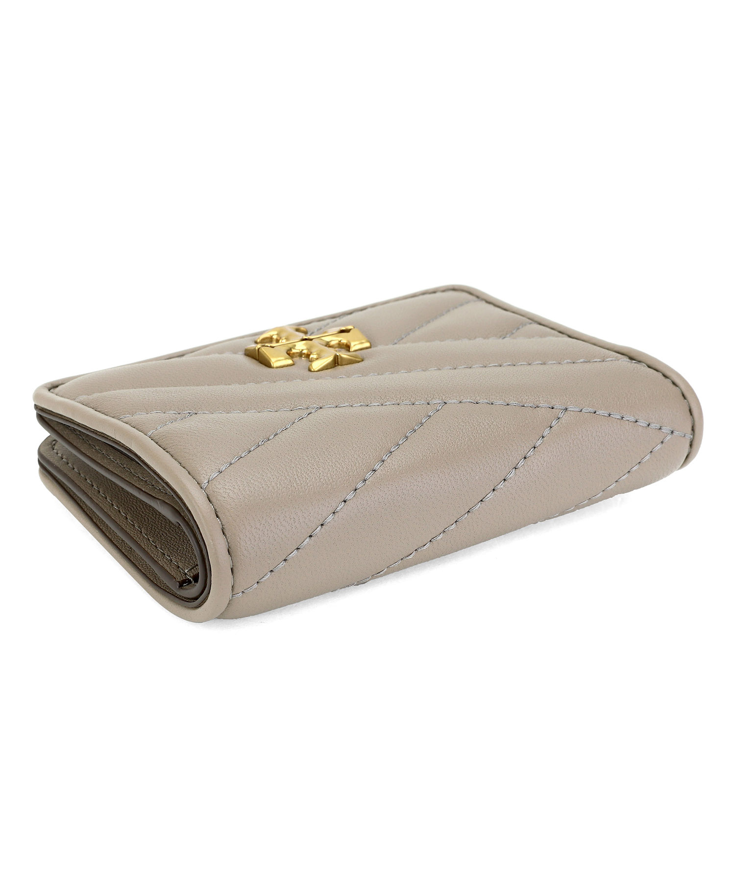 【国内即発】トリーバーチ 折り財布 153121 700 トリーバーチ TORY BURCH 二つ折り財布 キラ ミニ財布 グレー