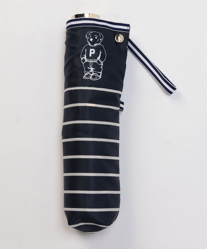 ポロ ラルフ ローレン POLO RALPH LAUREN 折りたたみ傘 ツイル