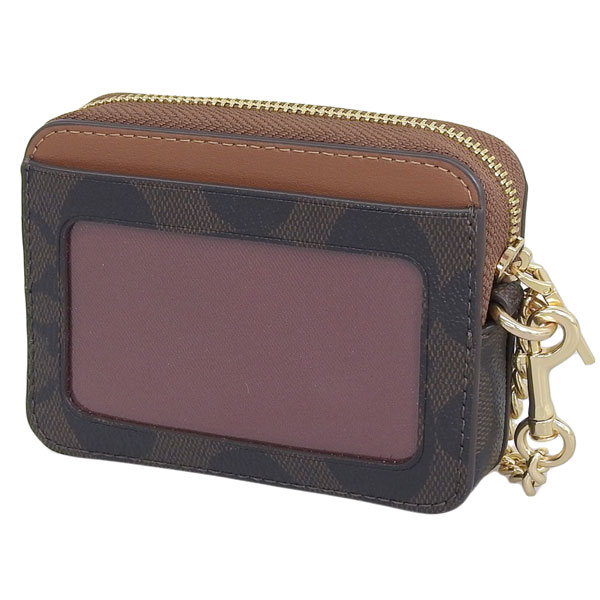 コーチ　coach パスケース　コインケース　ジップケース　小銭入れ COACH コーチ ZIP CARD CASE パス カード ケース コイン ケース