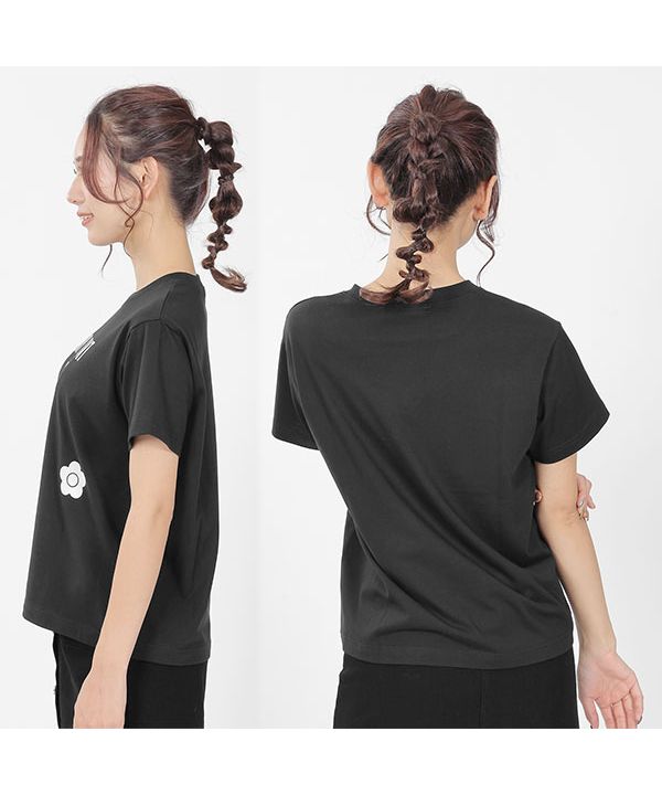 マリークワント MARY QUANT スタンダードロゴデイジー Tシャツ