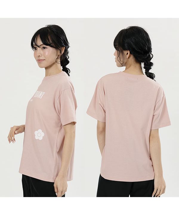 MARY QUANT - マリークワント ロゴドライタッチTシャツ ピンク