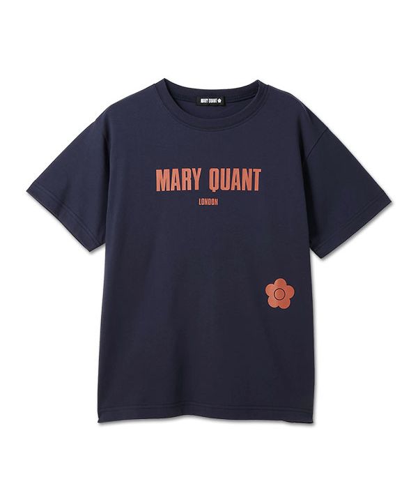MARY QUANT - マリークワント ロゴドライタッチTシャツ ピンク