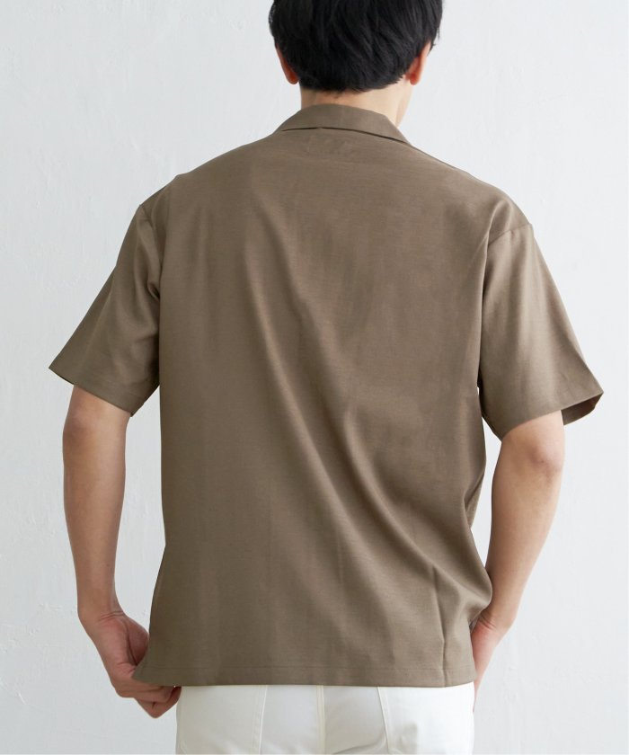セール20%OFF】バイカラーオープンカラーシャツ(505890035