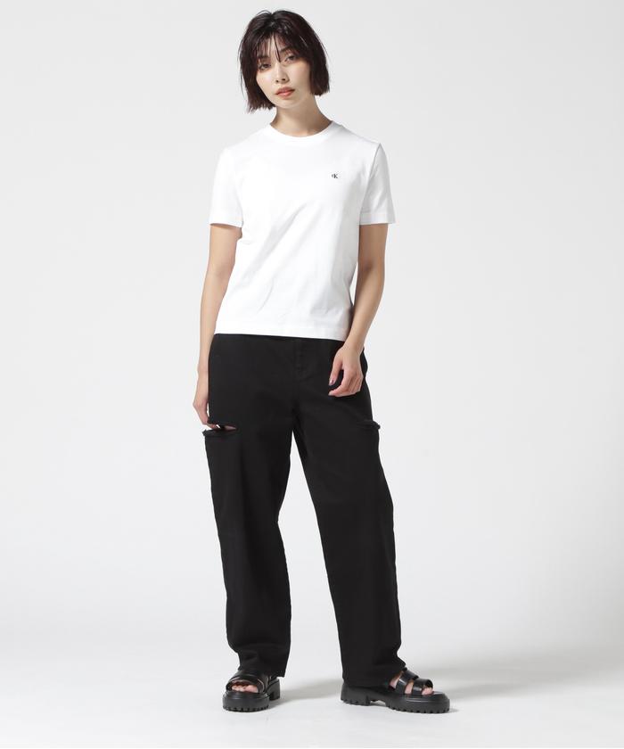 Calvin Klein（カルバンクライン）アーカイブロゴスリムTシャツ