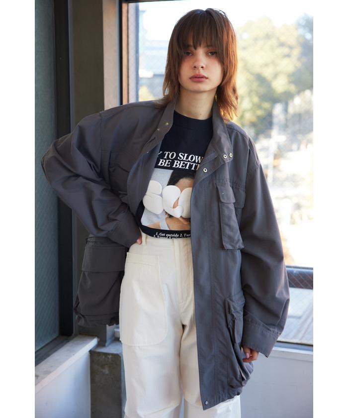 SLY ASYMMETRY やわらか POCKET FIELD JK モッズコート