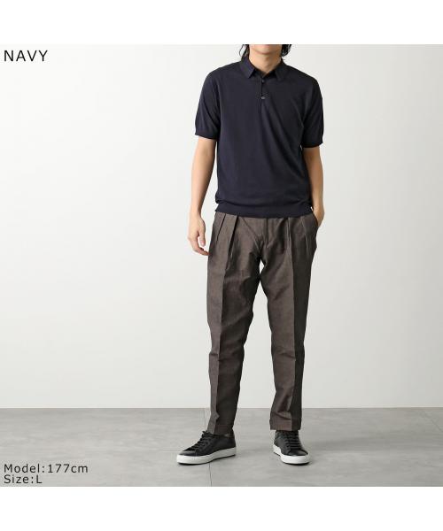 セール】JOHN SMEDLEY ニット ポロシャツ REID 半袖 コットン