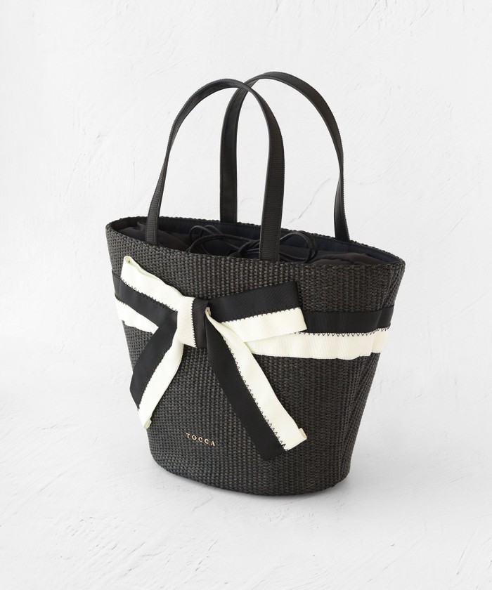 国内発送**TOCCA** BICOLOR RIBBON BASKET かごバッグ BICOLOR RIBBON BASKET かごバッグ(505996981) | TOCCA(TOCCA