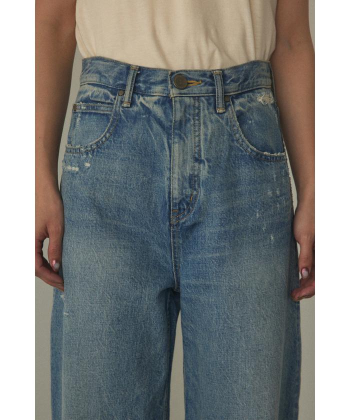 BLACK BY MOUSSY | PUNA vintage long denim (ワイド ) |SHEL