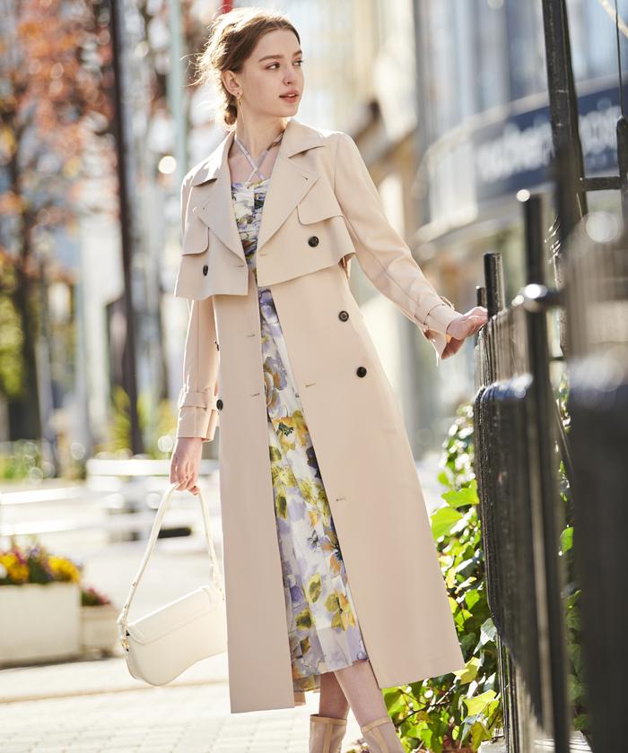 セール 60%OFF】ファンシーフラワーバストギャザーワンピース セール 60%OFF】ファンシーフラワーバストギャザーワンピース