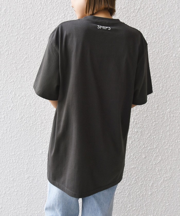 SHIPS for women / シップスウィメン 【SHIPS別注】V::room: 〈洗濯機可能〉クルー TEE 洗濯機可能〉MINI PUFT MAYHEM TEE ◇(505997510) | シップス