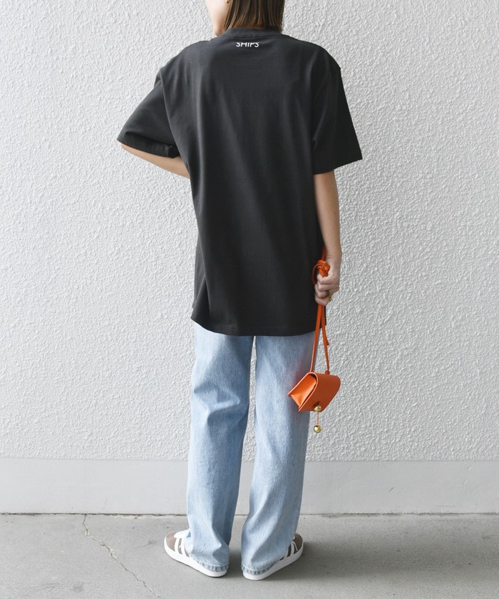 SHIPS for women / シップスウィメン 【SHIPS別注】V::room: 〈洗濯機可能〉クルー TEE 洗濯機可能〉MINI PUFT MAYHEM TEE ◇(505997510) | シップス