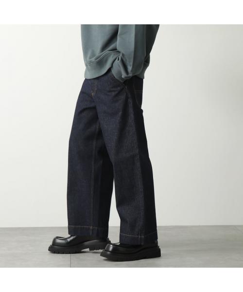 DRIES VAN NOTEN トロピカル柄 バギージーンズ DRIES VAN NOTEN トロピカル柄 バギージーンズ