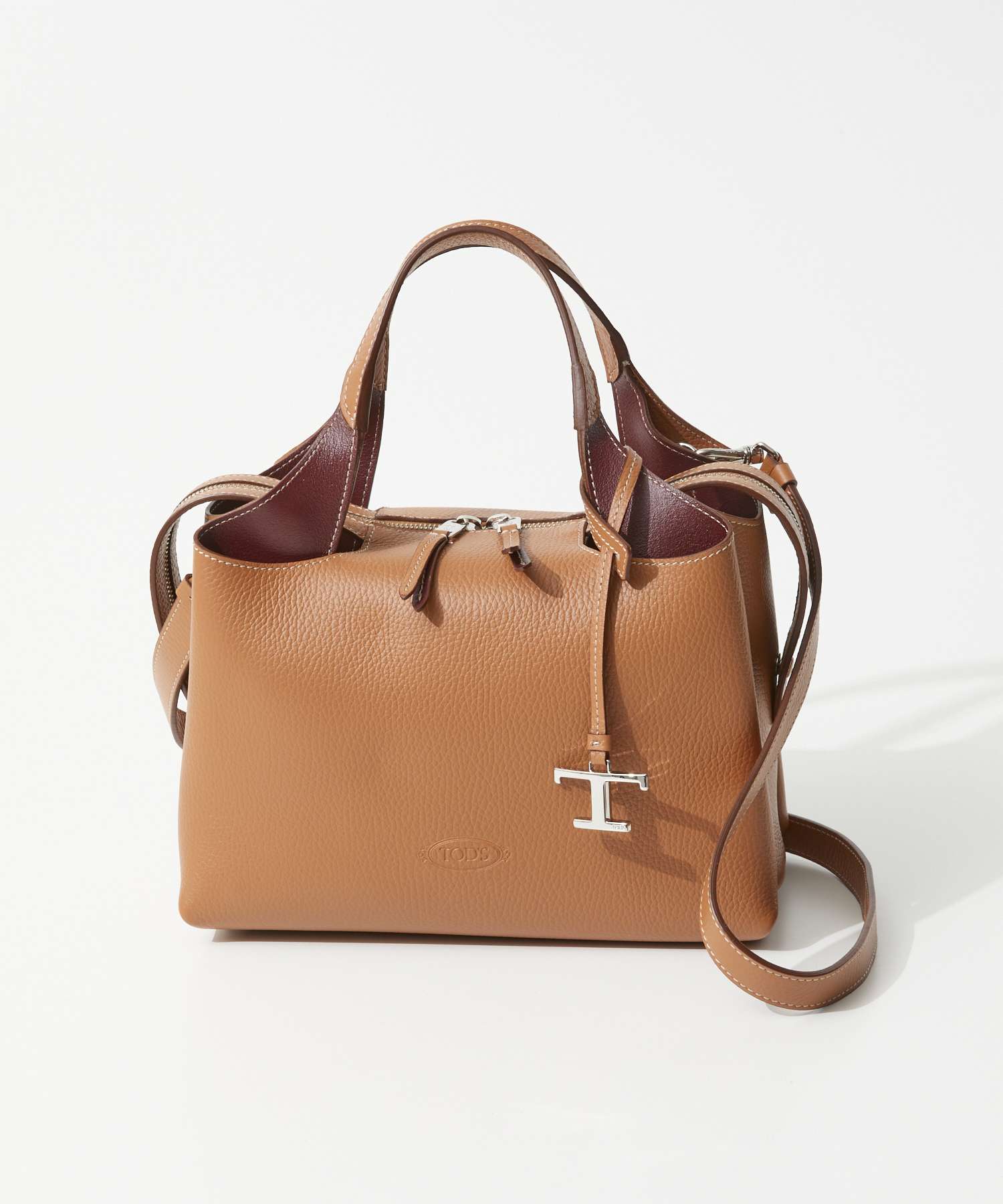 トッズ TOD'S XBWAPAHL200 QRI ハンドバッグ FLORIDA DOUBLE トッズ TOD'S XBWAPAHL200 QRI ハンドバッグ FLORIDA DOUBLE