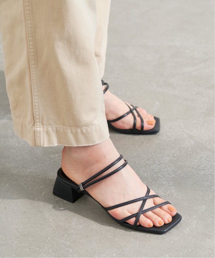 キャンディ様LE TALON 3.5cmスクエア2WAYサンダルS size セール】3.5cmスクエア2WAYサンダル(505999200) | ル タロン(LE