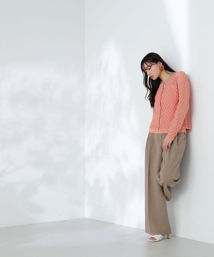 セール 50%OFF】透かし編みニットアンサンブル(506000986