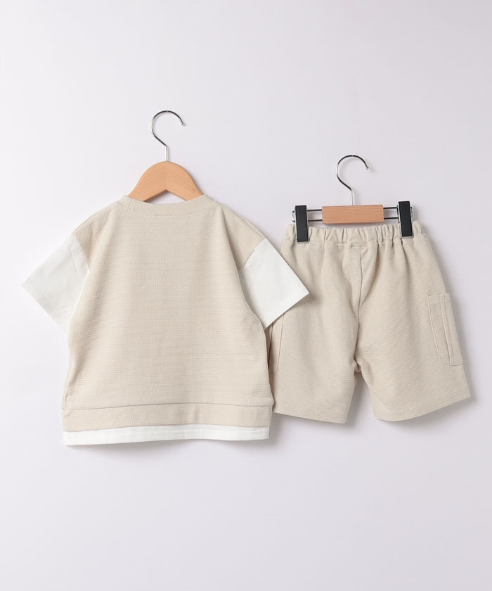 キッズ服セット まとめ売り12点 petit main Anyway 120cm プティマイン petit main カットセットアップ(505987756
