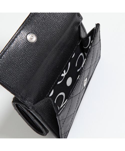 CHANEL シャネル 財布 クラシック スモール フラップ ウォレット - ラムスキン